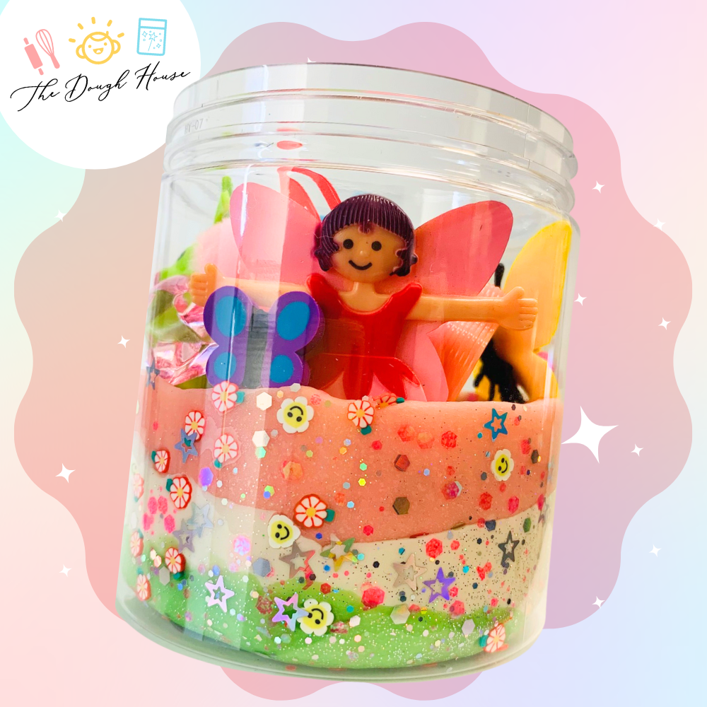 #495 Super Size Girly Garden Magical Jars