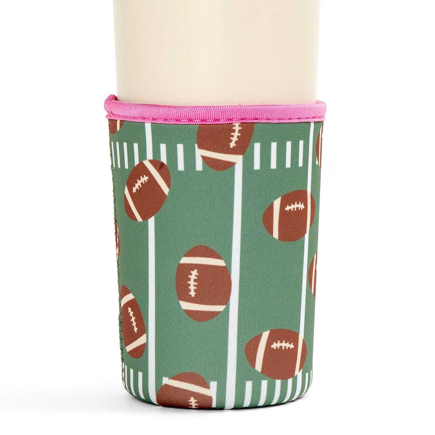 #541 Touchdown Season Football Drink Sleeve