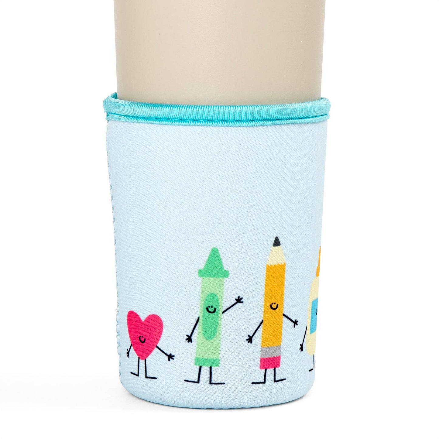 #540 School Supplies Teacher Drink Sleeve