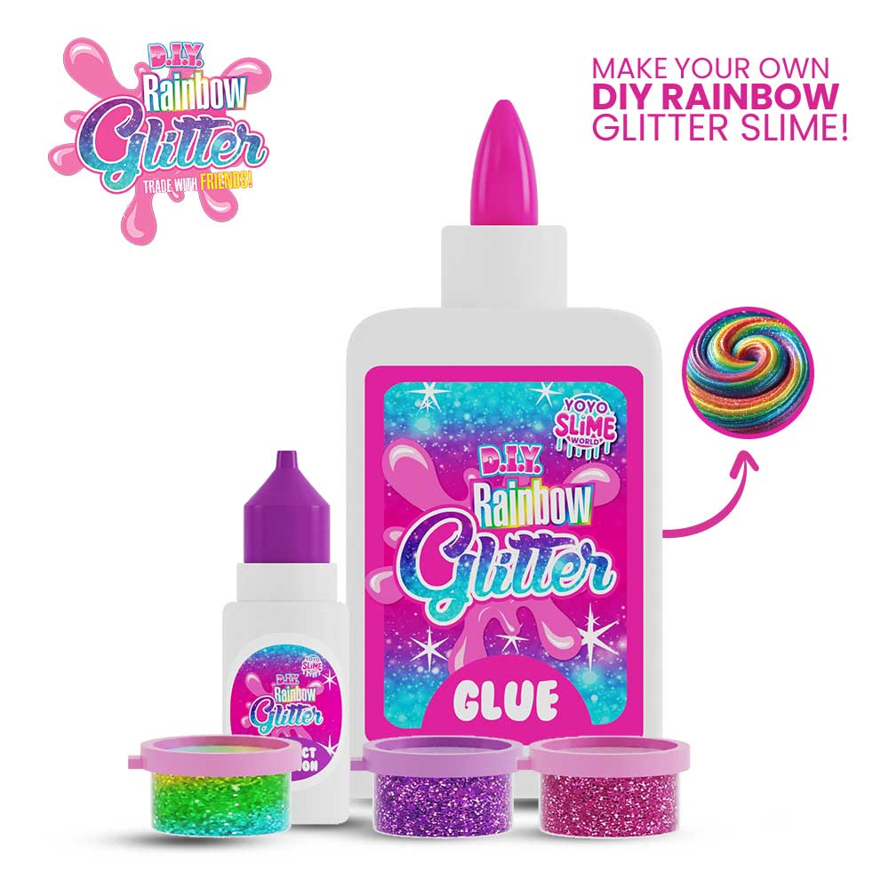 #495 DIY Fluffy & Glitter Slime Kit for Kids