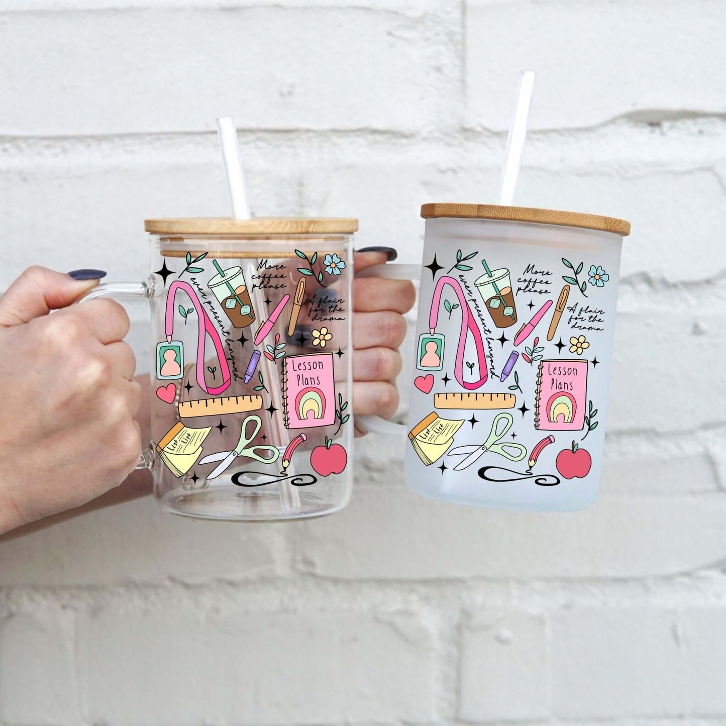 Teacher Mode Glass Mug