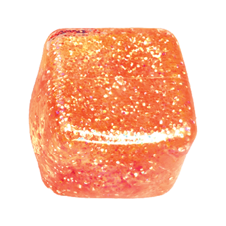 #1023 Fun Doh Glow in the Dark Squishy Sparkle Cube