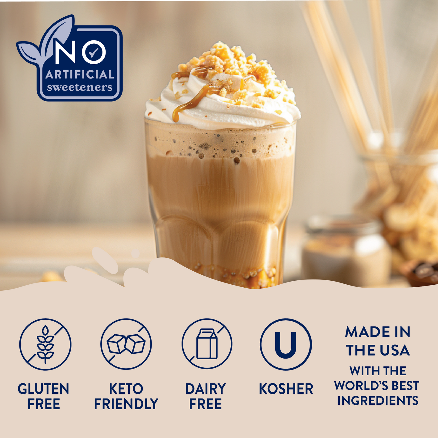 #505 Naturally Sweetened Salted Caramel Syrup - 375ml