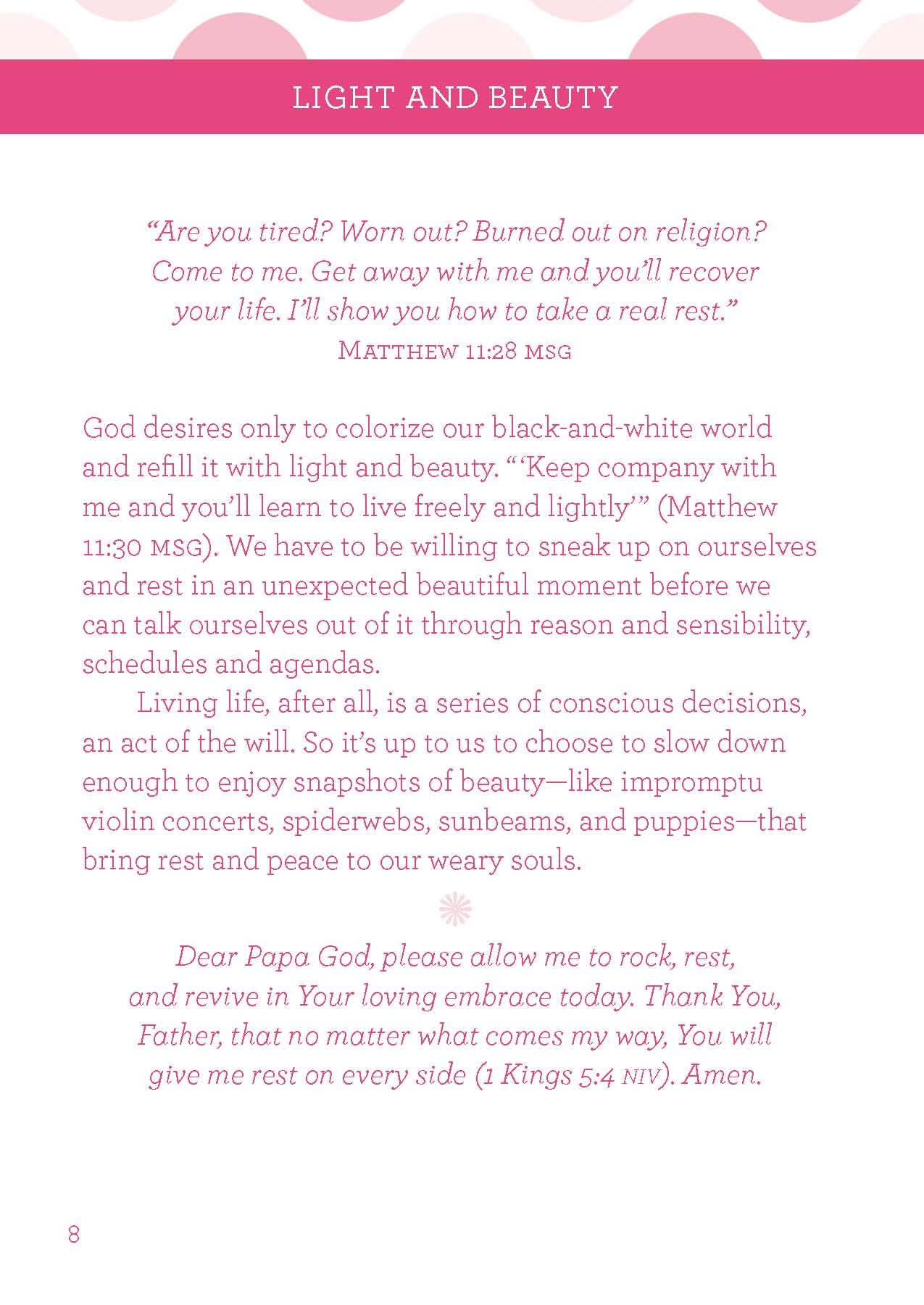 #618 Too Blessed to be Stressed 3-Minute Devotions For Women