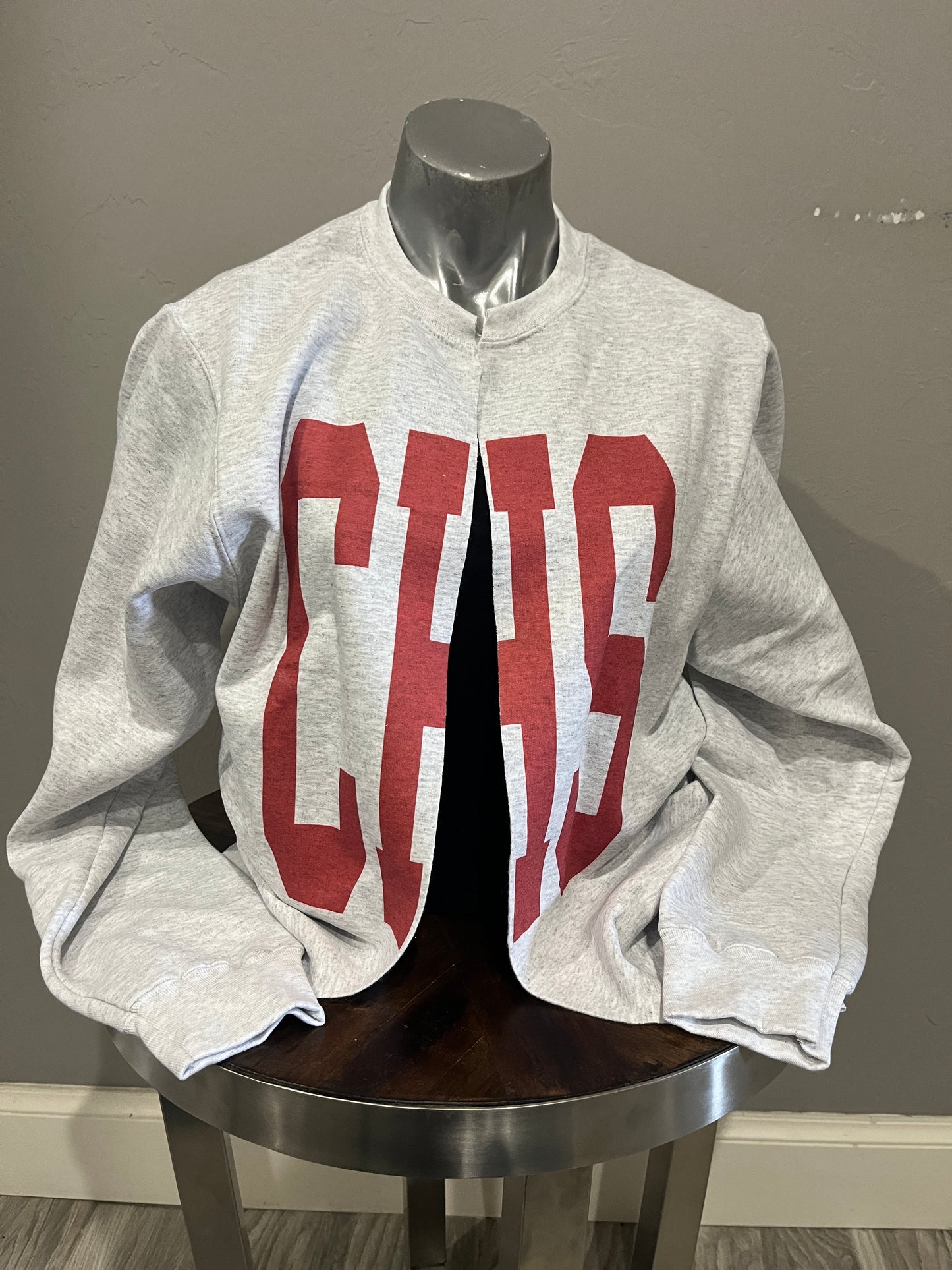 #546 School Spirit Sweatshirt Cardigan