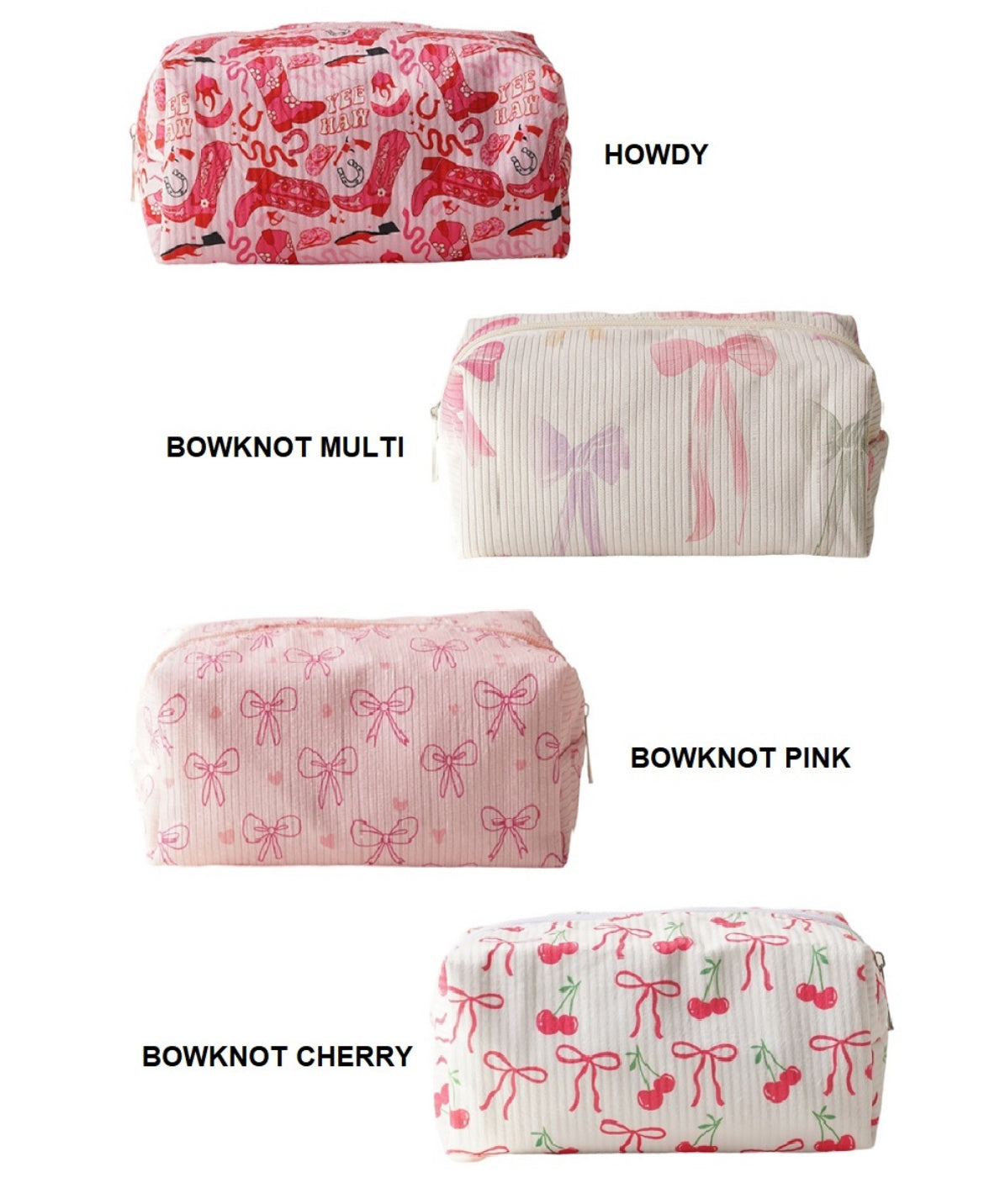 #655 TRENDY COSMETIC MAKEUP BAG