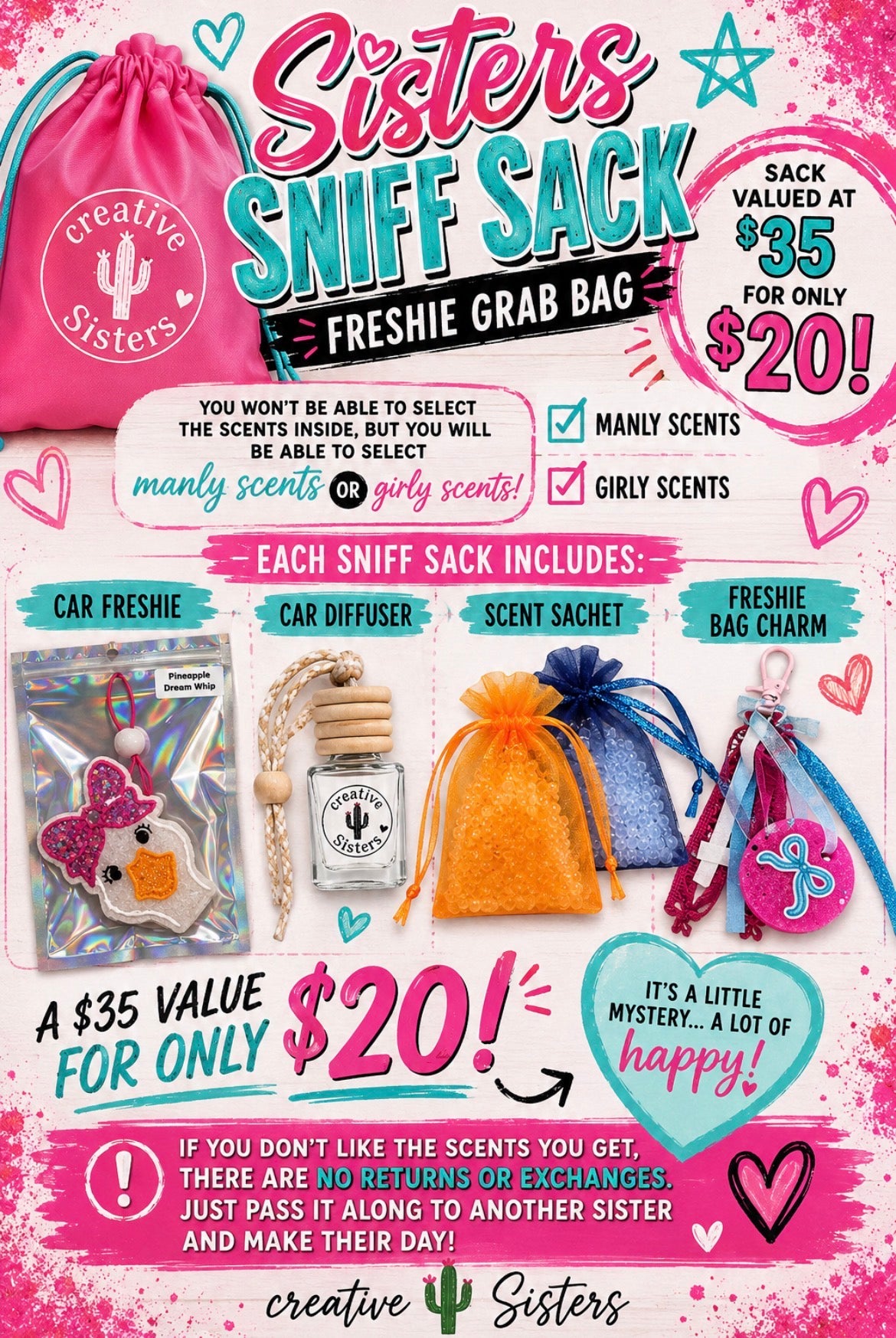 Sister's Sniff Sack