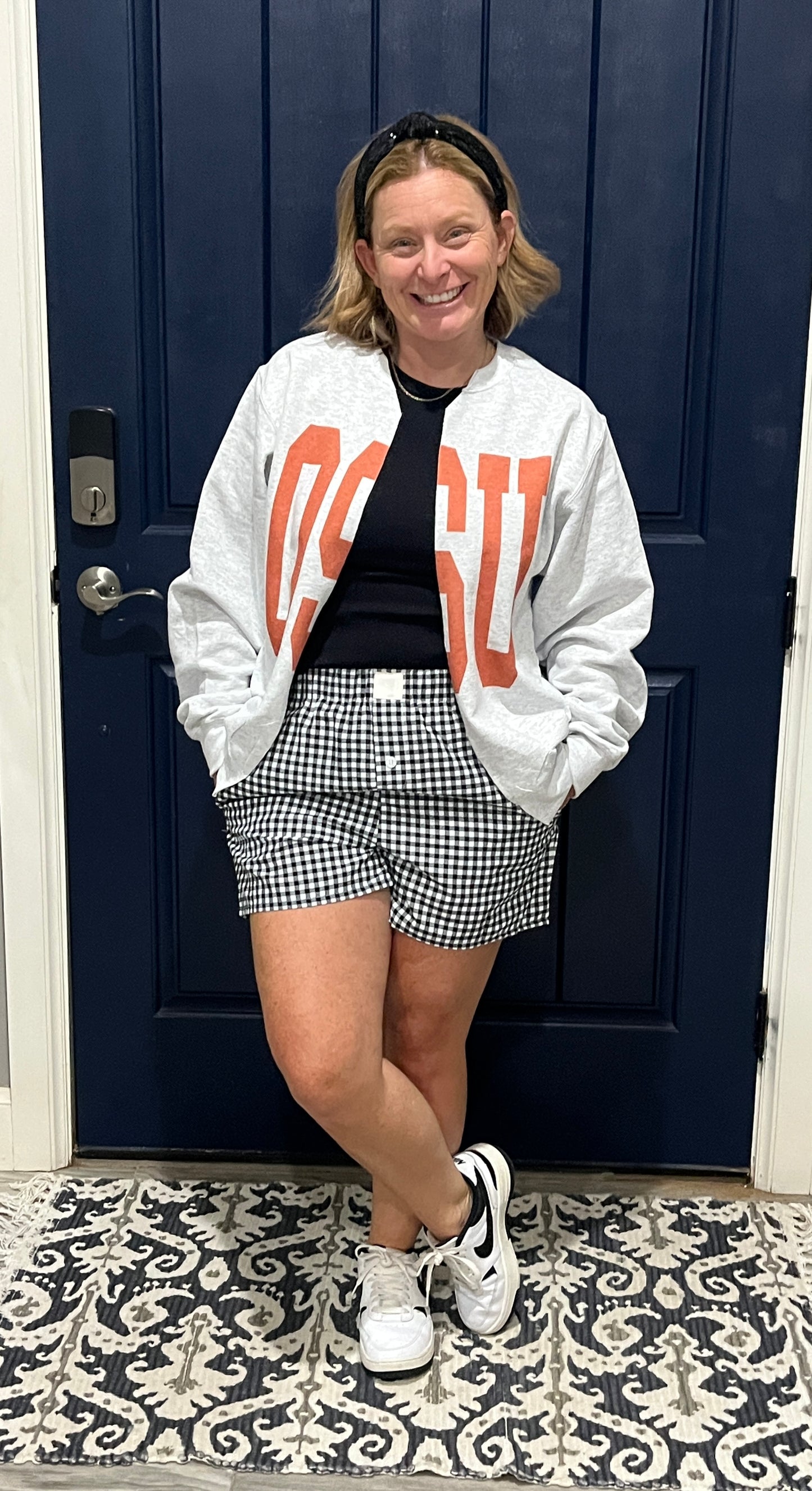 #546 School Spirit Sweatshirt Cardigan