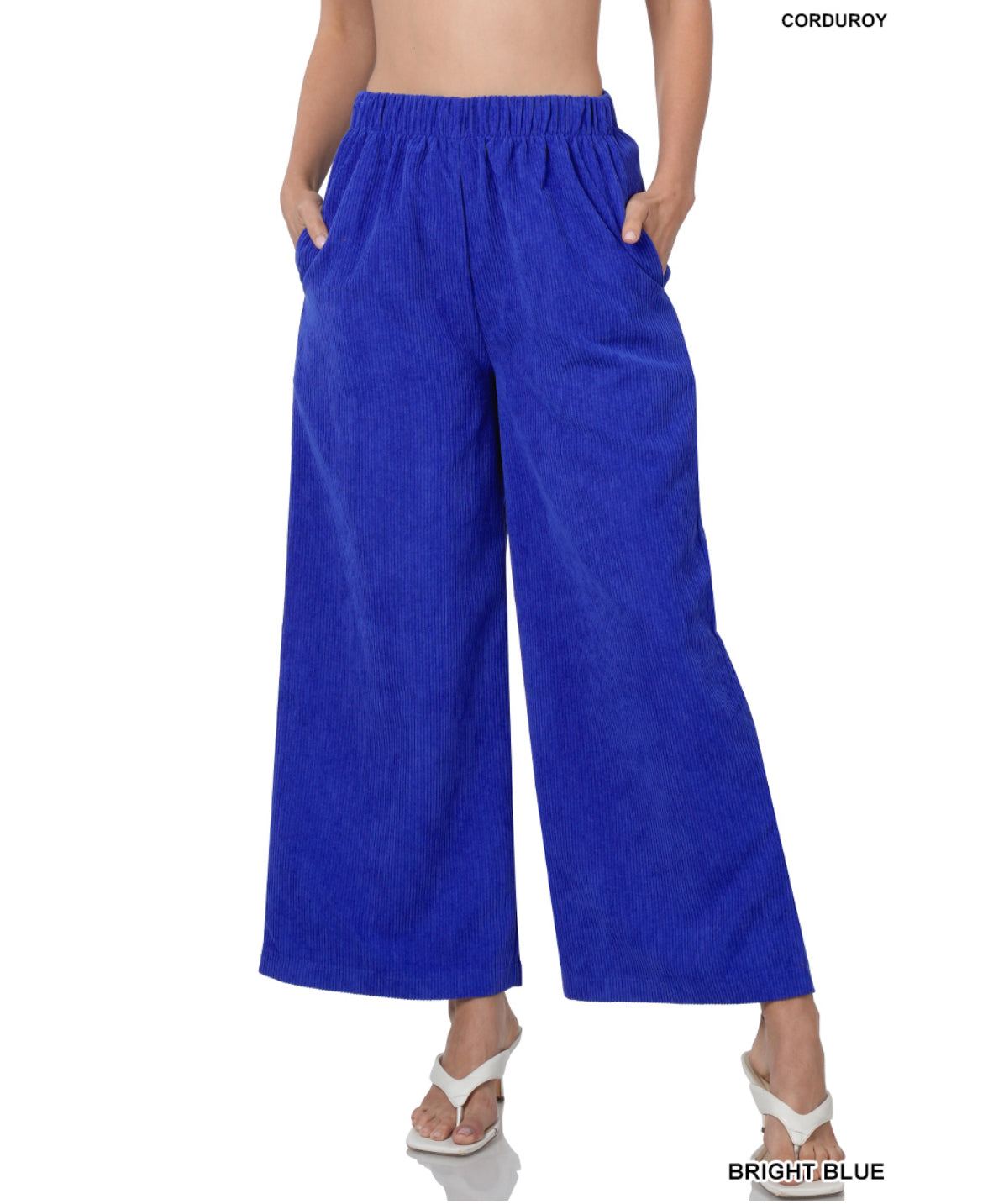 #503 Corduroy Crop Pants