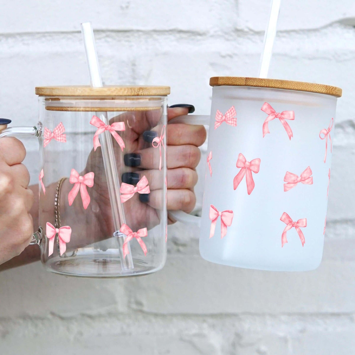 Coquette Pink Bows Mug