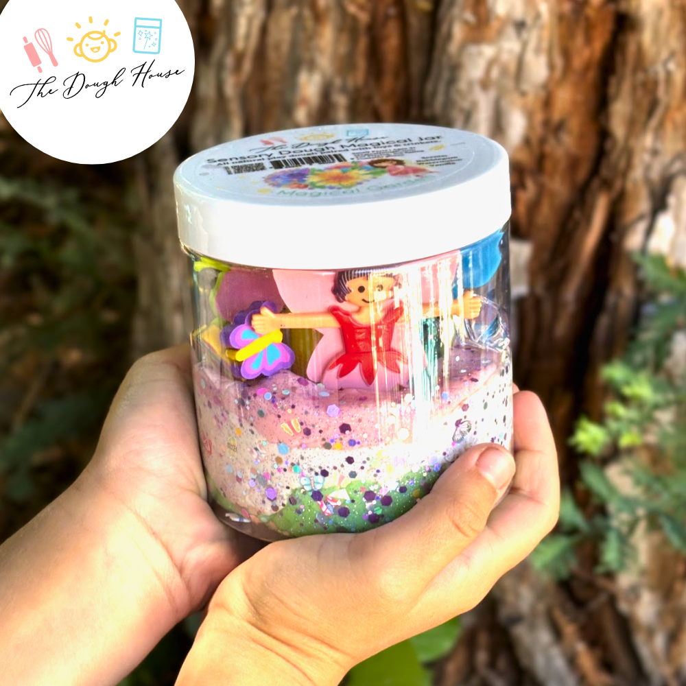 #495 Super Size Girly Garden Magical Jars