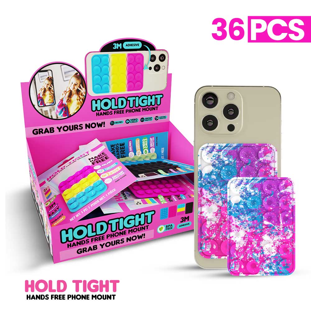 #496 Hold Tight Silicone Suction Phone Mount - Universal Mount