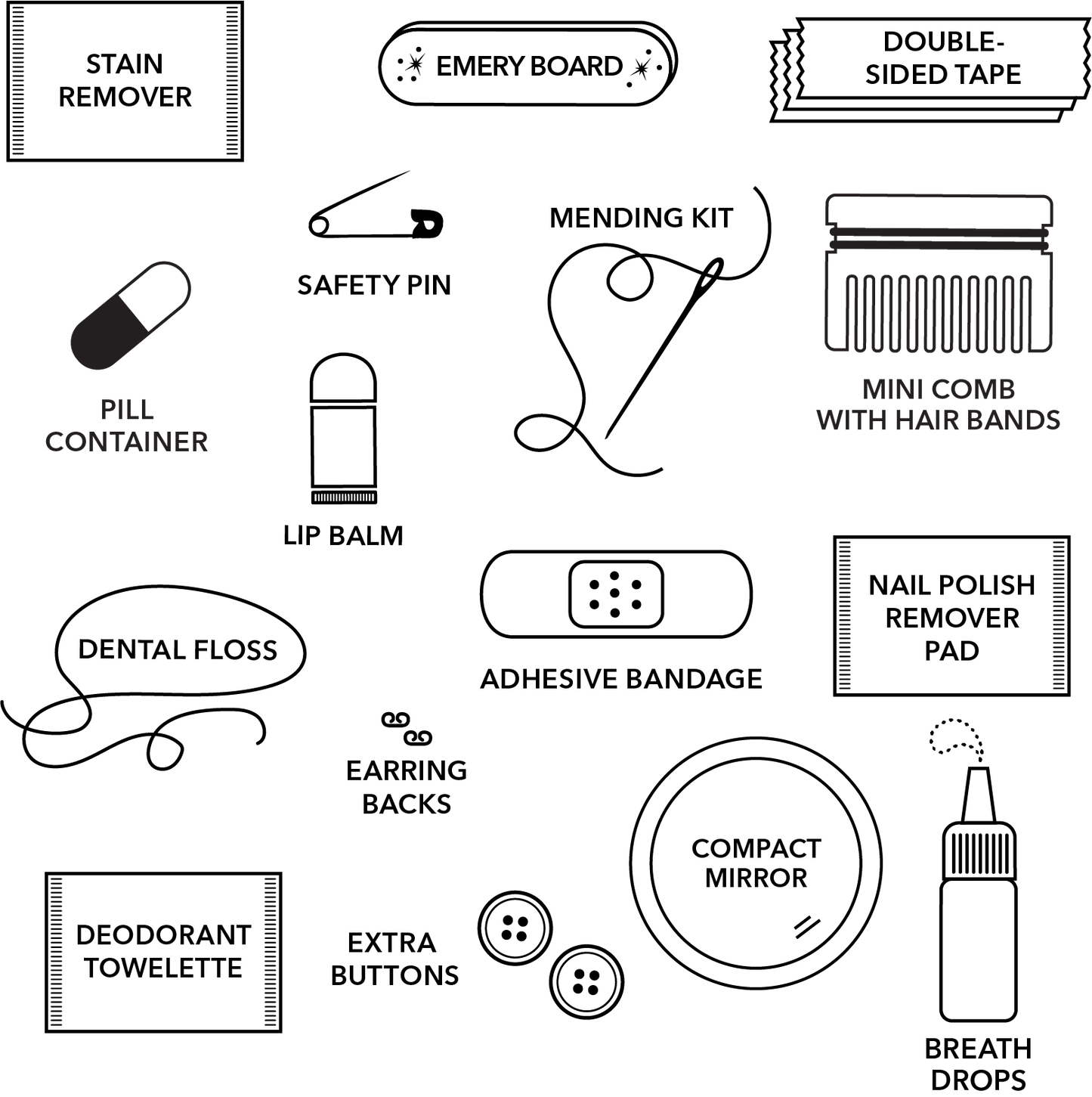 #814 Big Glitter Energy Minimergency Kit