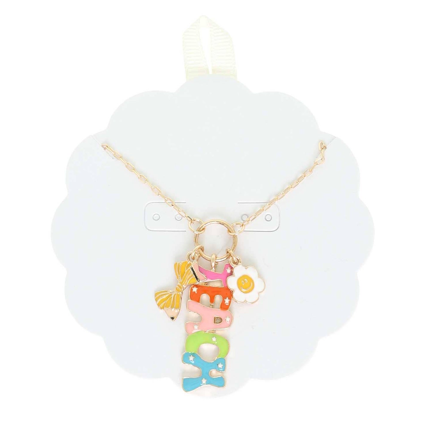 #694“TEACH” Necklace