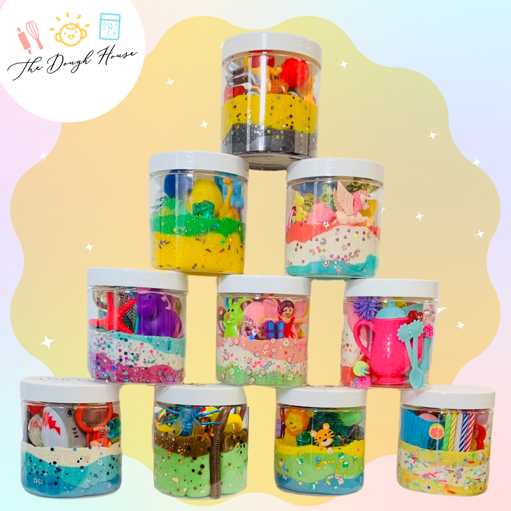 #495 Super Size Girly Garden Magical Jars