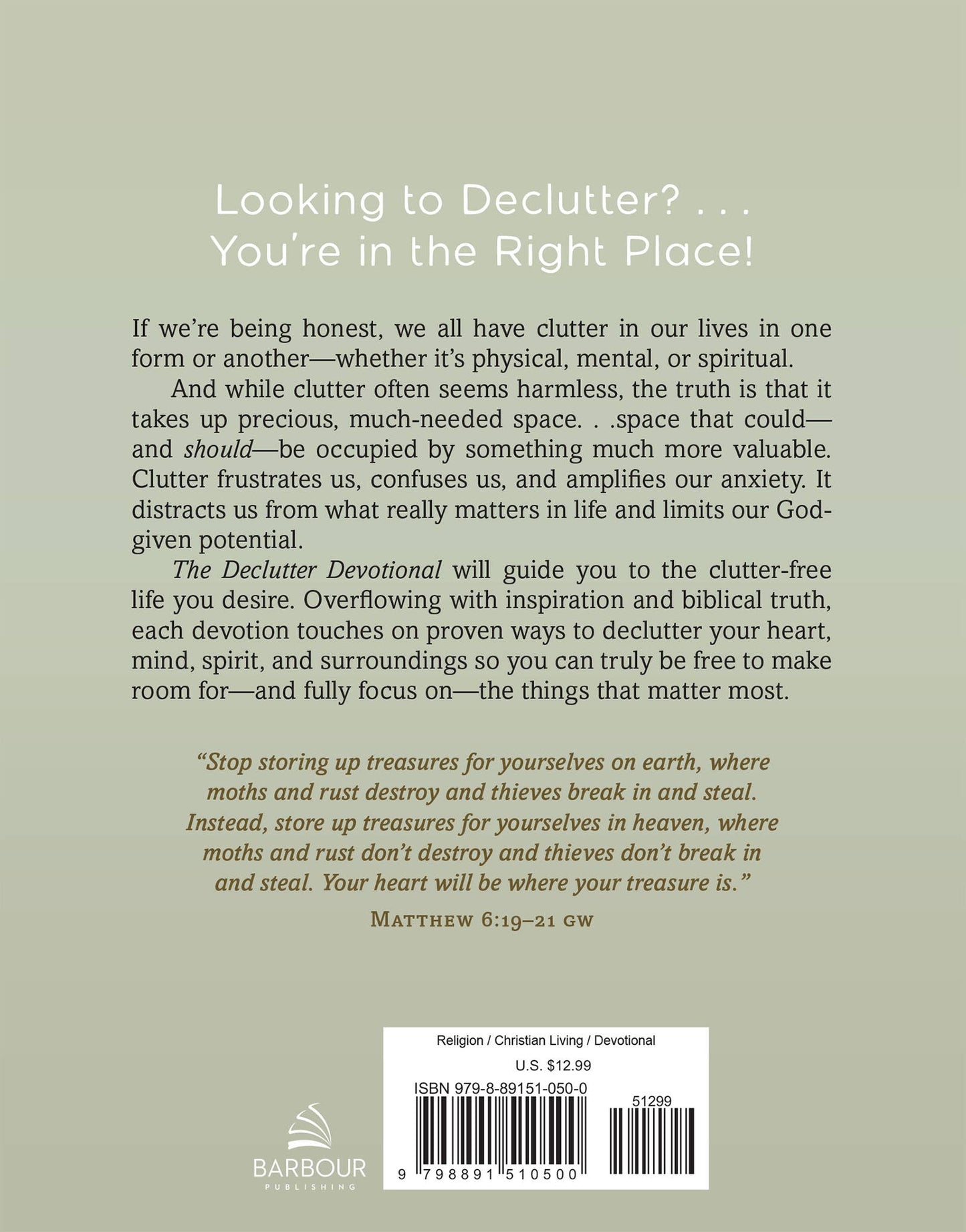 #626 The Declutter Devotional