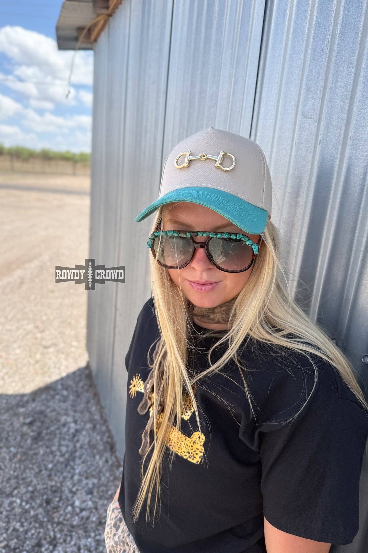 #1186 Snaffle Snapback Cap