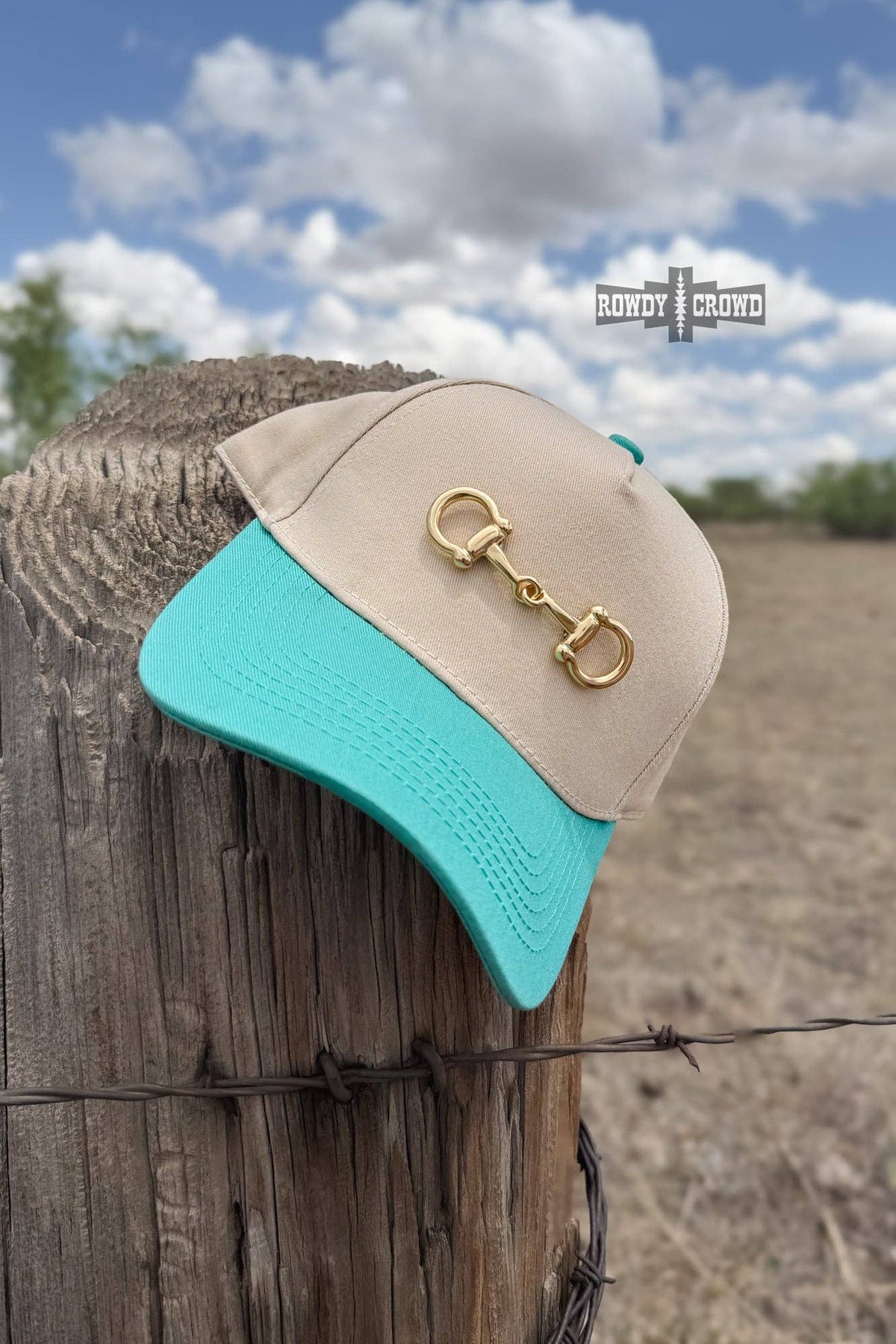 #1186 Snaffle Snapback Cap