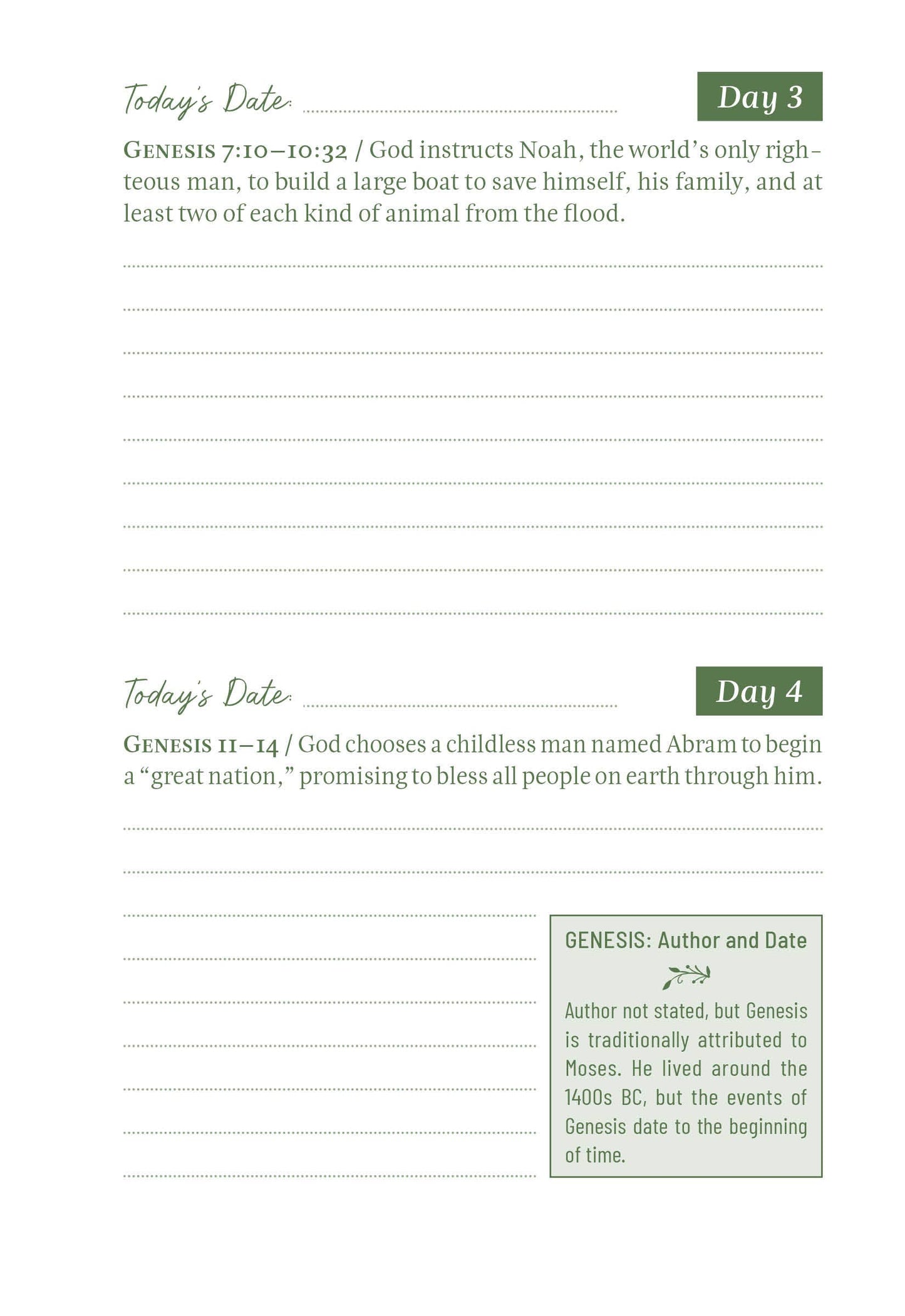 #628 Know Your Bible Day by Day