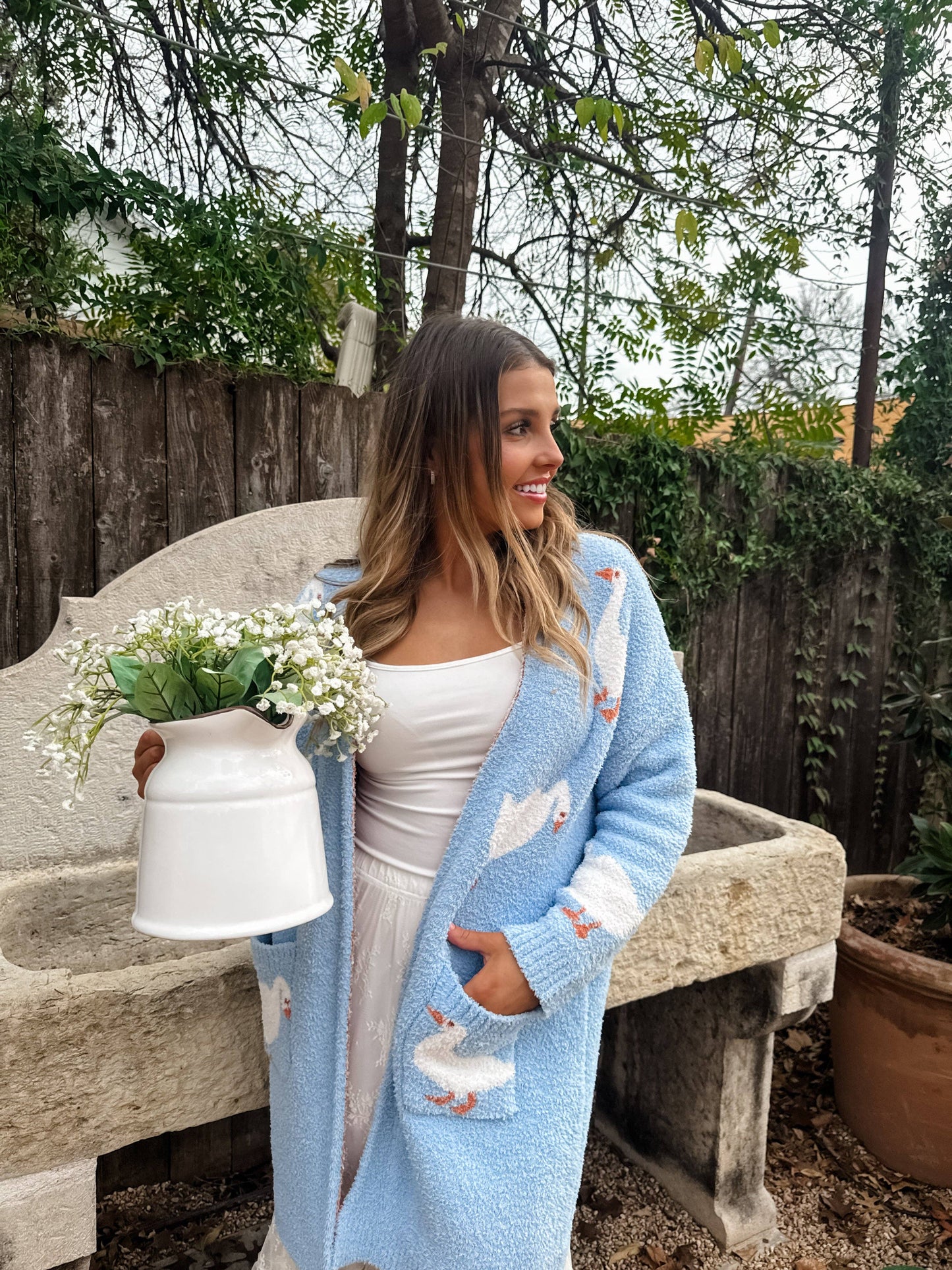#974 Goose Cardigan