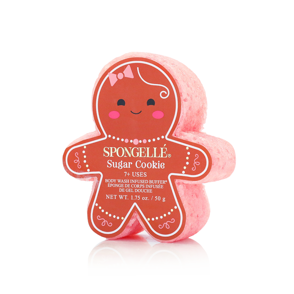 #1159 Sugar Cookie Gingerbread Holiday Buffer Christmas Stocking