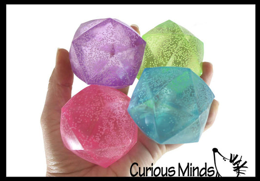 #1047 Sugar Polyhedron Diamond Shaped Ball