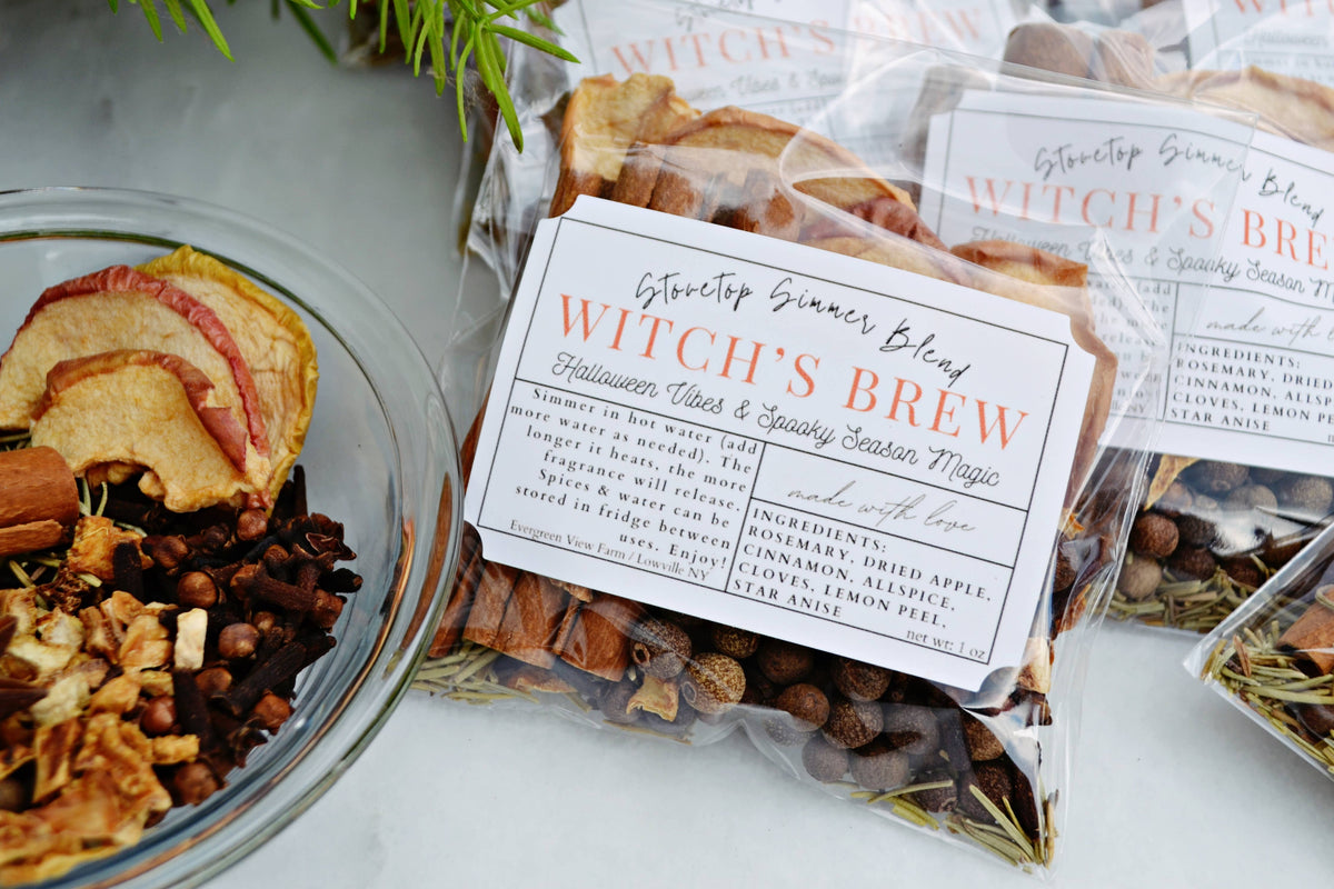 #1157 Witch's Brew Autumn Fall Halloween Simmer Stovetop Spices