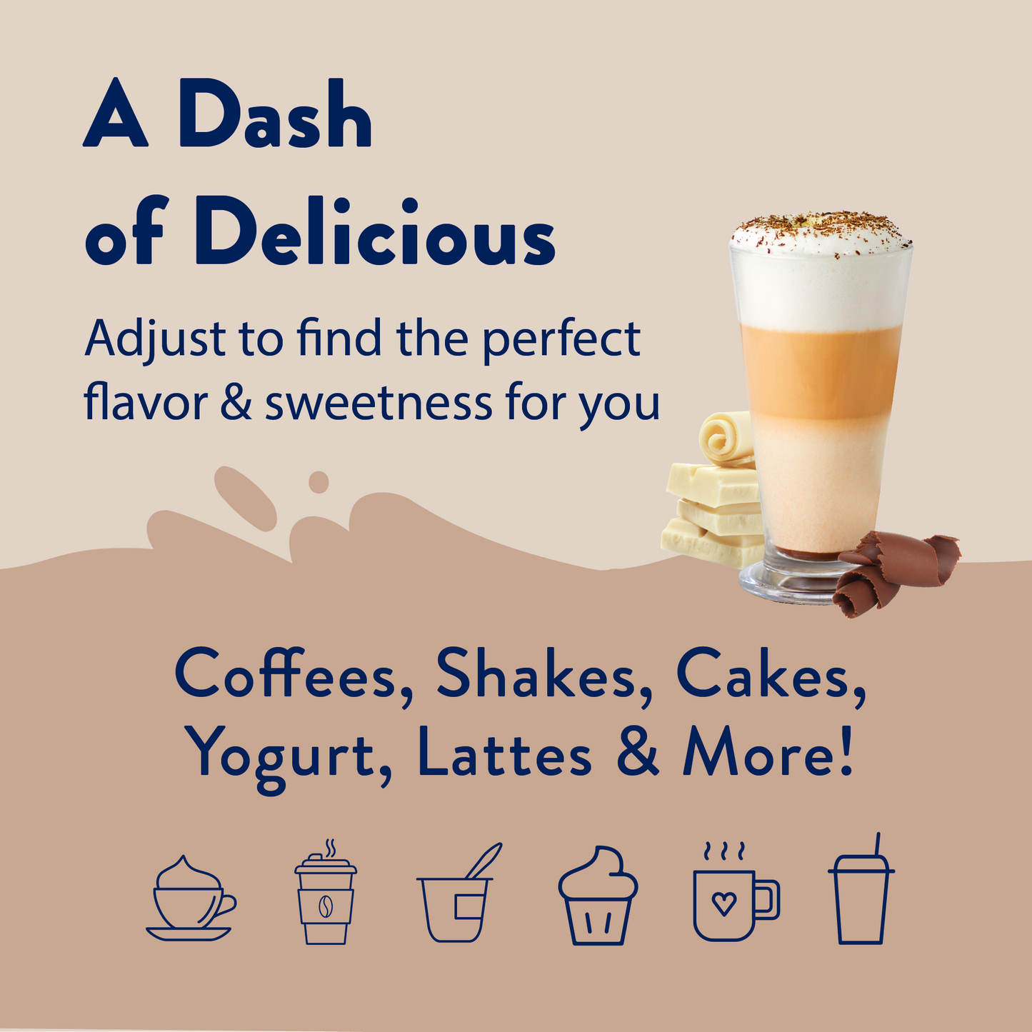 #582 Sugar Free White Chocolate Mocha Syrup