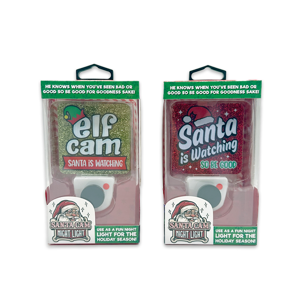 #1006 Christmas Santa Cam Night Light