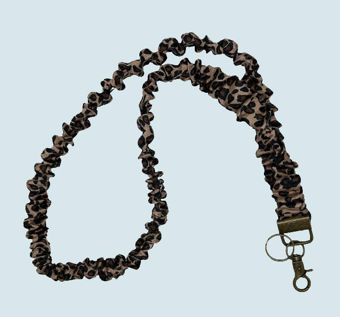 #1030 Checkered Lanyards and Leopard Lanyards