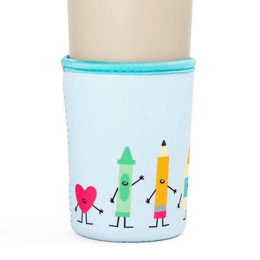 #540 School Supplies Teacher Drink Sleeve