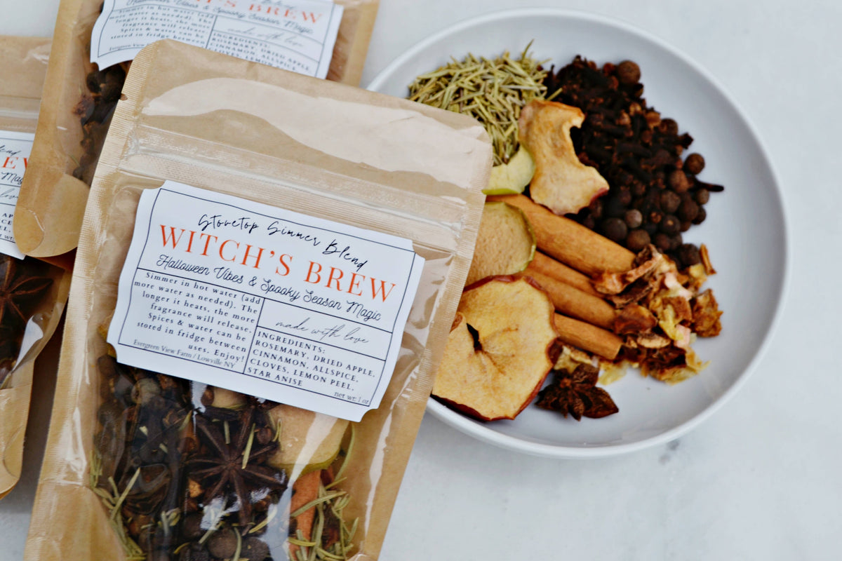 #1157 Witch's Brew Autumn Fall Halloween Simmer Stovetop Spices