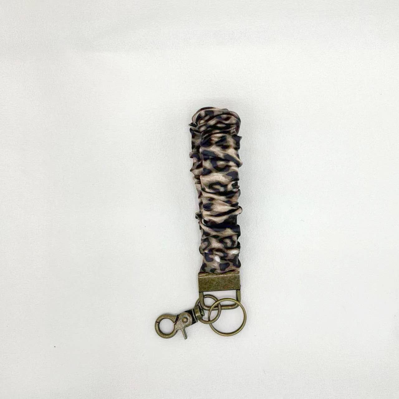 #1031 Scrunchie Lanyard Keychain