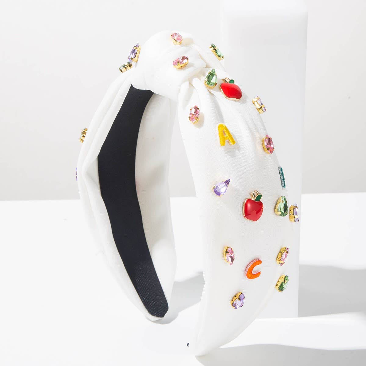#1095  Alphabet Rhinestone Headband