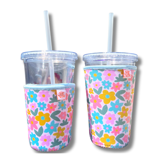 #631 Coffee Cup Cover - Sage Bloom