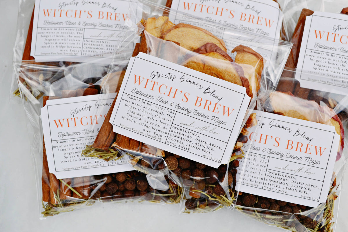 #1157 Witch's Brew Autumn Fall Halloween Simmer Stovetop Spices