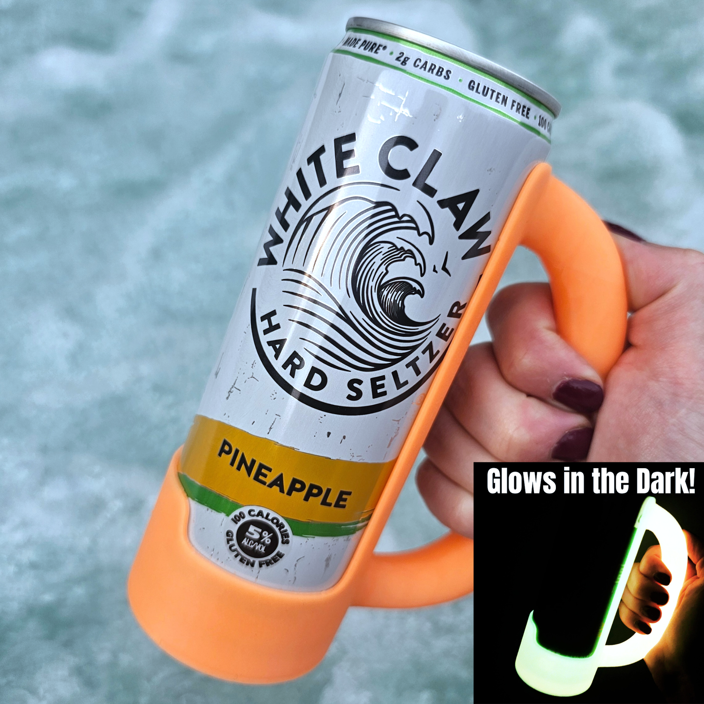 #538 12 oz Slim Can Holder Handle