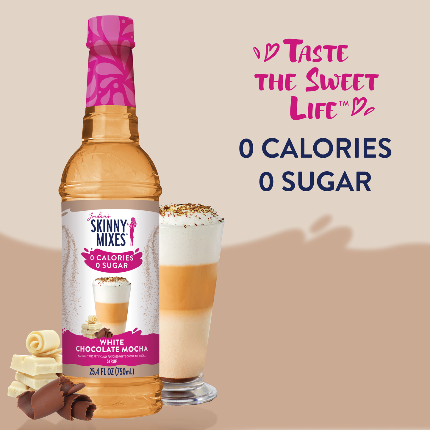 #582 Sugar Free White Chocolate Mocha Syrup