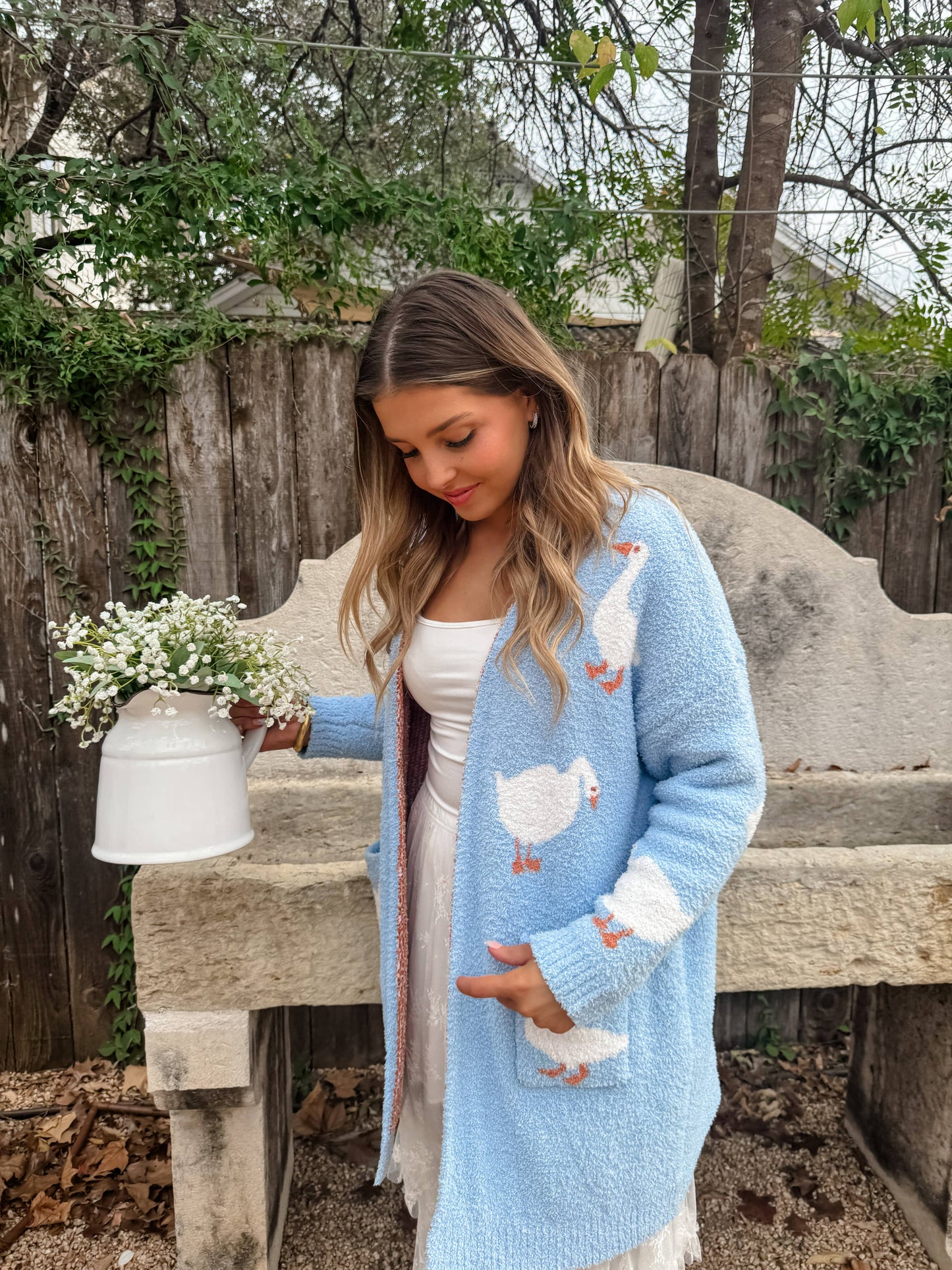#974 Goose Cardigan