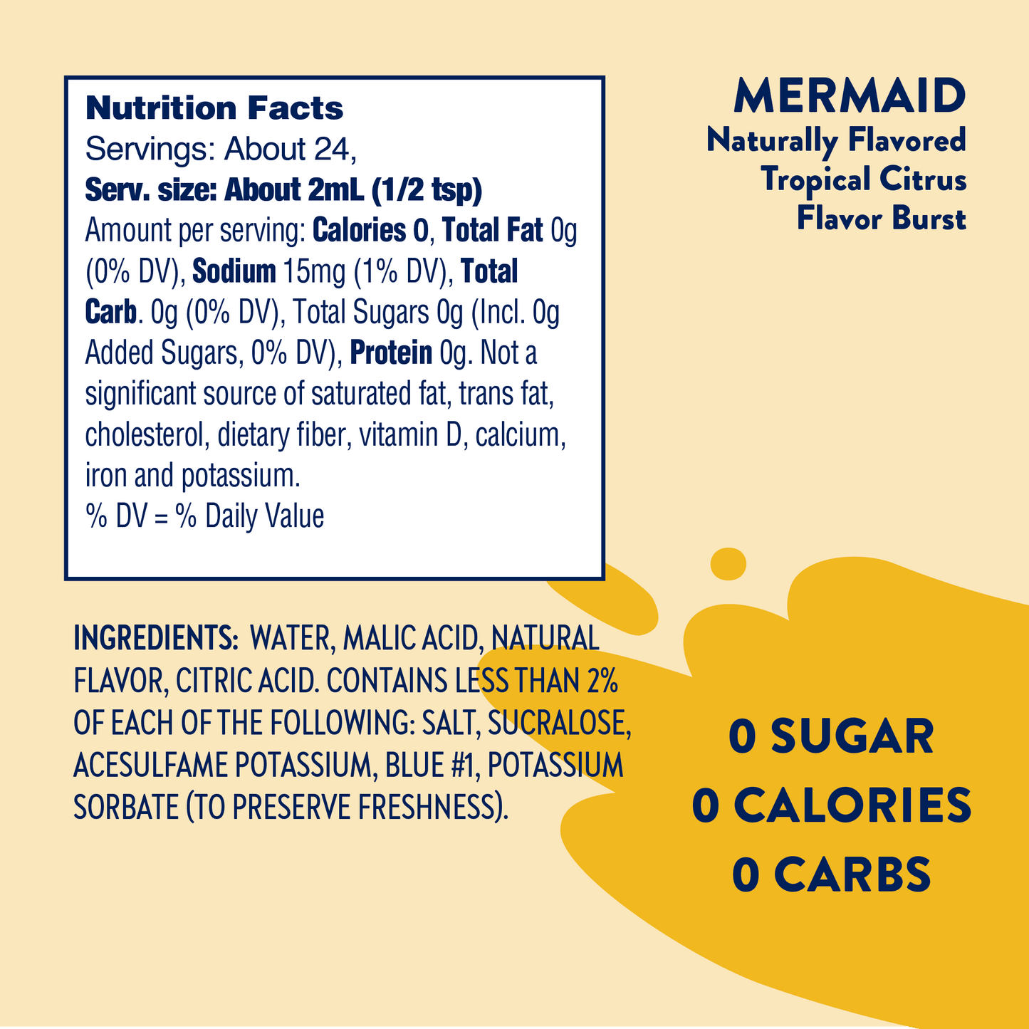 #492 Flavor Burst - Sugar Free Mermaid™