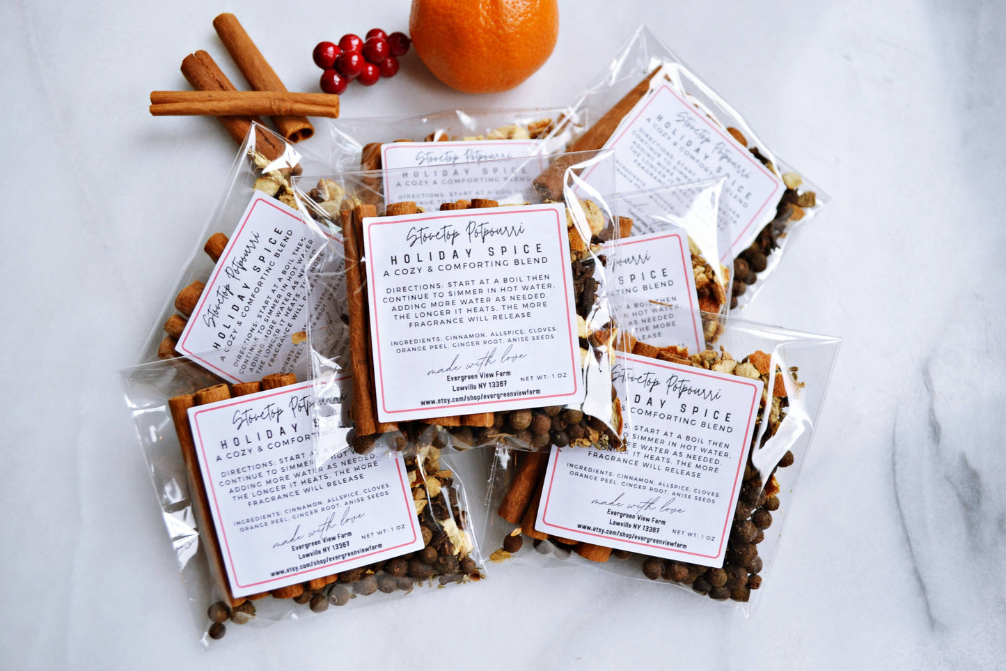 #494 Simmer Stovetop Potpourri Holiday Spice Fall Christmas Blend