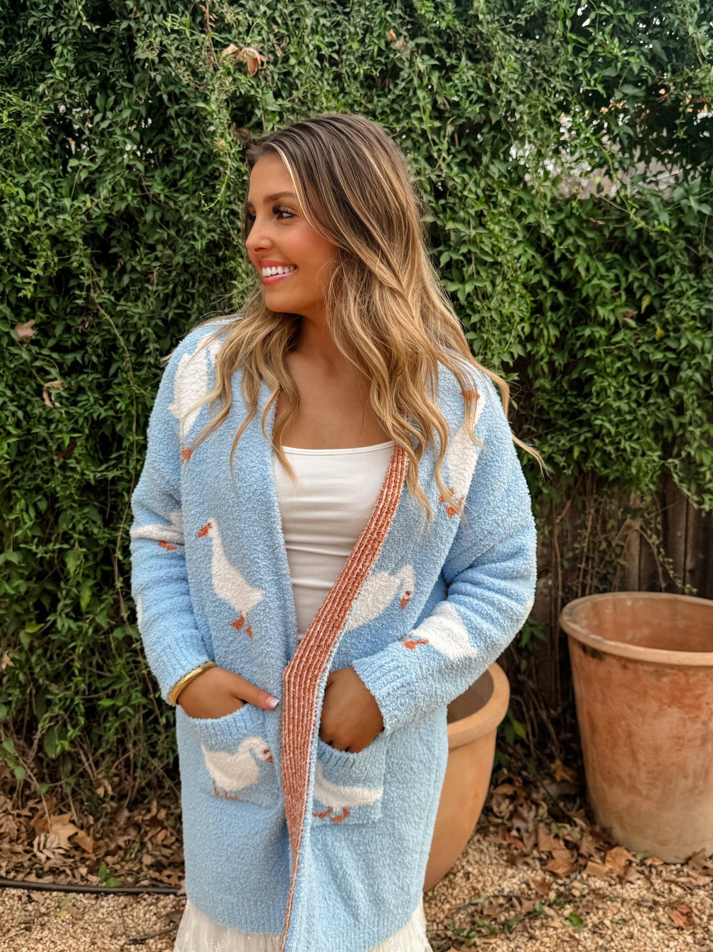 #974 Goose Cardigan