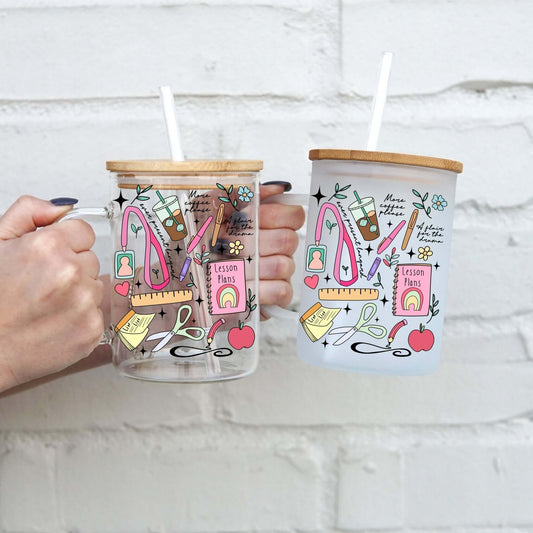 Teacher Mode Glass Mug