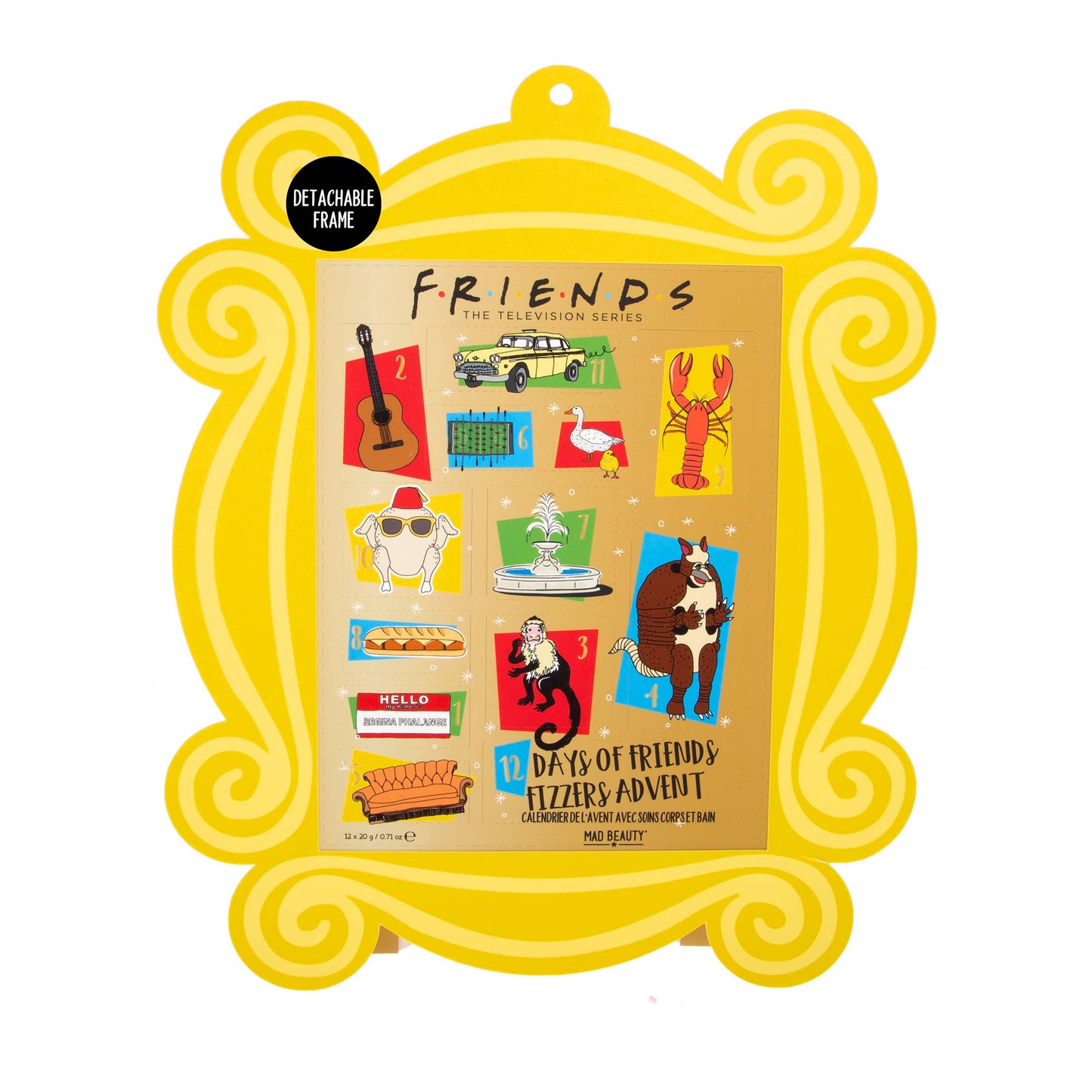 #174 Mad Beauty Warner Friends Advent - 6pc