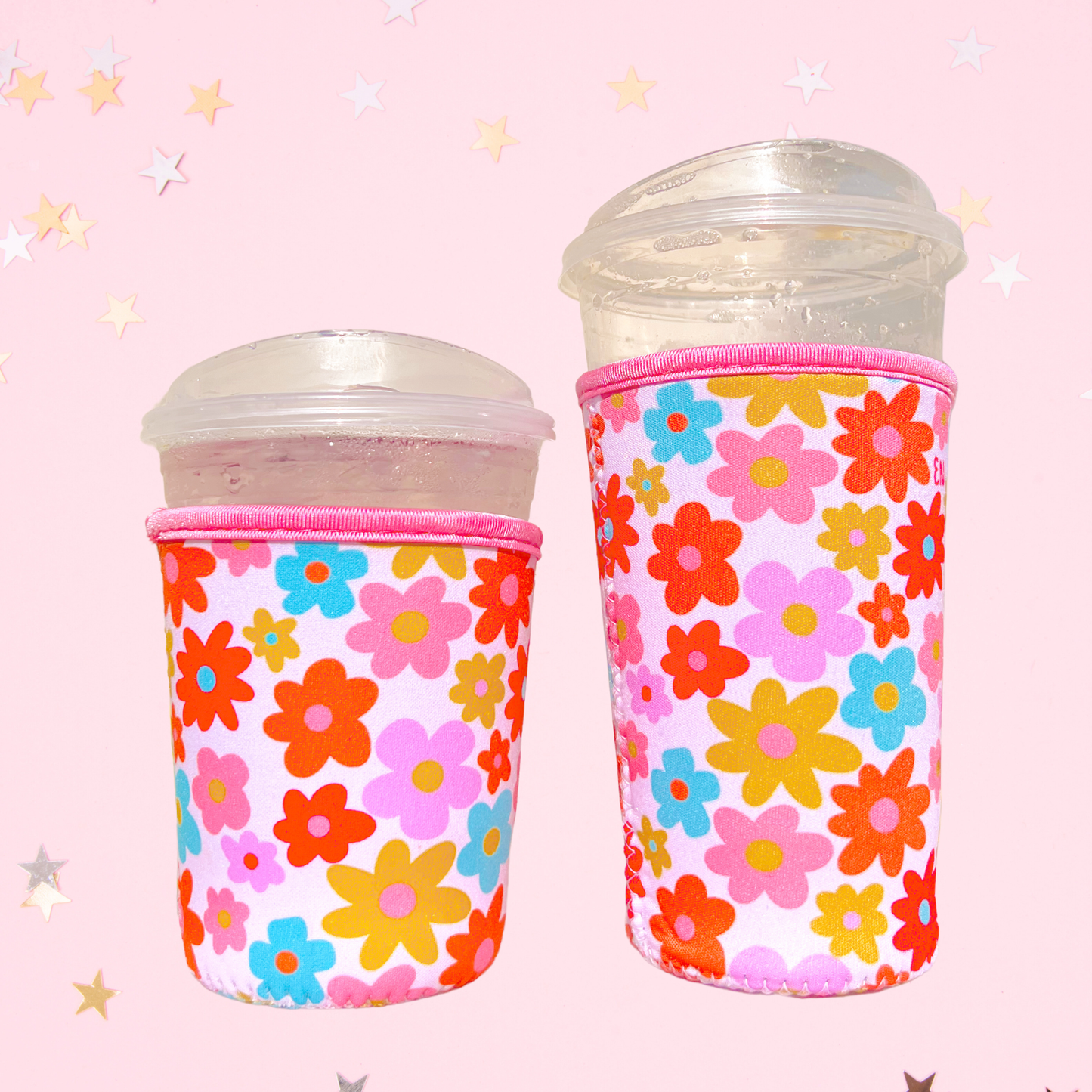 #198 Cutie Cup Cover - Retro Florals