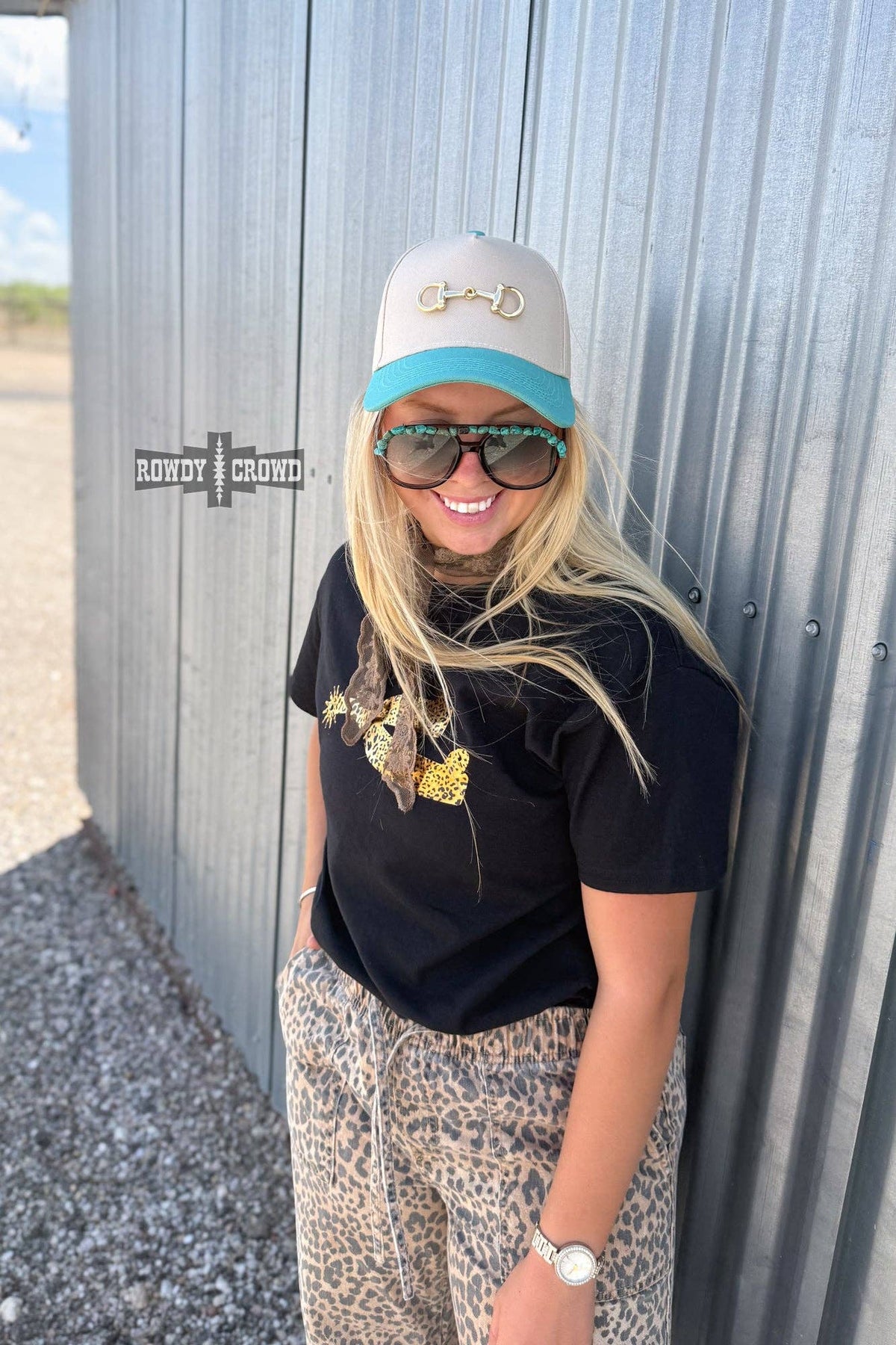#1186 Snaffle Snapback Cap