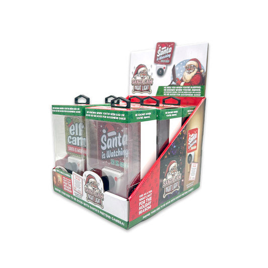 #1006 Christmas Santa Cam Night Light