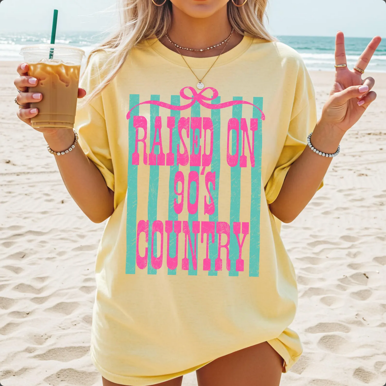 #910 Raised On 90s Country Tee