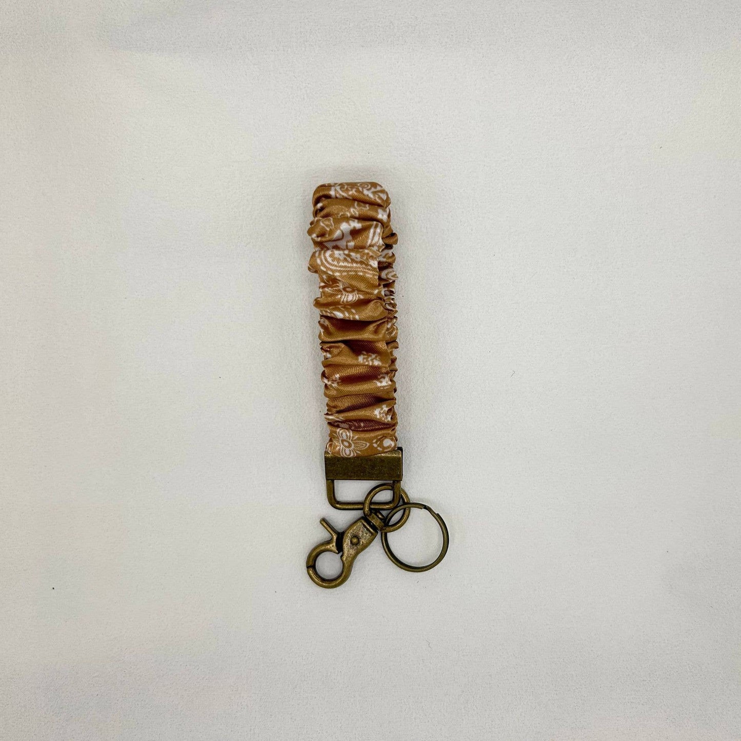 #1031 Scrunchie Lanyard Keychain