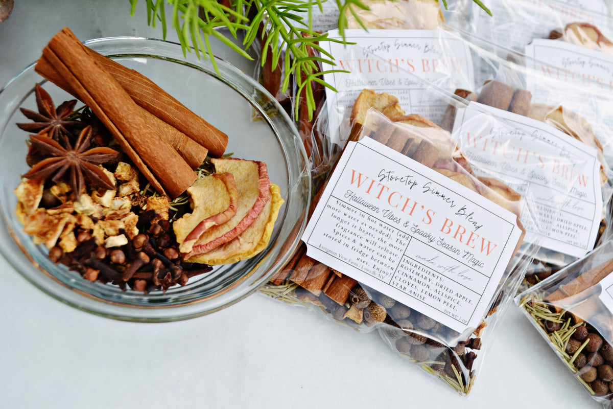 #1157 Witch's Brew Autumn Fall Halloween Simmer Stovetop Spices